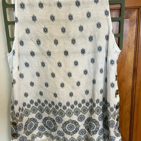 J Jill 100% linen sleeveless top - Picture 4 of 6